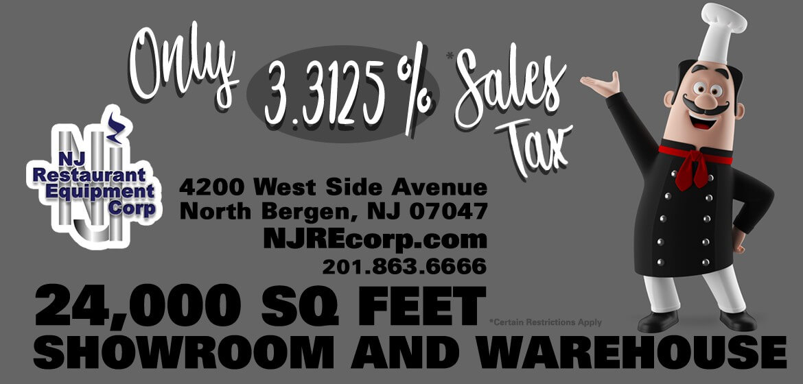 NJRE- New Jersey Restaurant Equipment Online Store