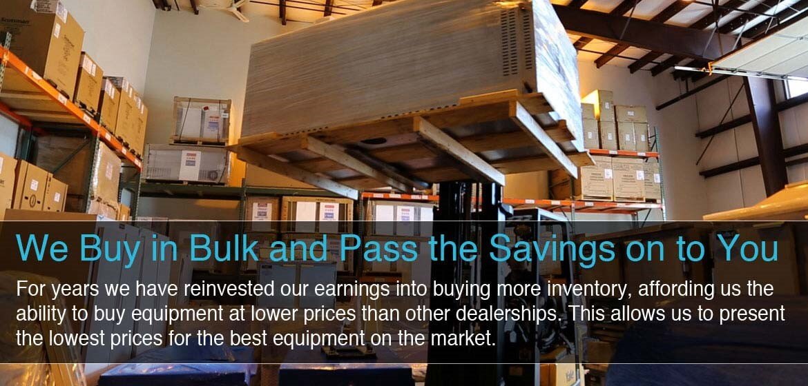 We Buy in Bulk and Pass the Savings on to You