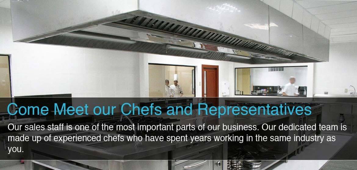 Come Meet our Chefs and Representatives