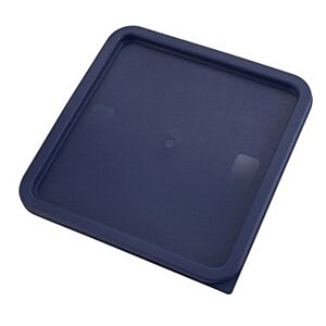 Winco PECC-128 Blue Square Storage Container Cover Fits 12qt. 18qt. and 22qt.